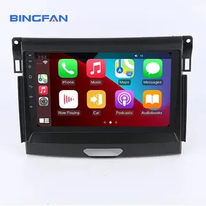 Android 10 Touch Screen 2.5D Glass IPS Car Radio For Ford Ranger 2015-2017 Dvd Gps Navigation System Support 4G SIM Card
