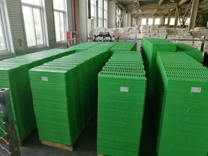 BIG CHINA Nuevo suelo de plástico verde para cabras Piso de listones de plástico para ovejas y cabras Venta - Product Image 3