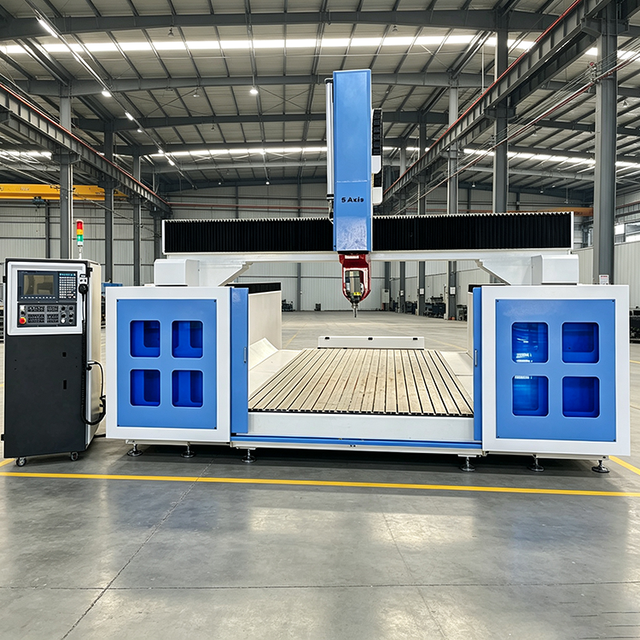 5 Axis CNC Milling Machine with Simultaneous 5 Axis Machining & 24000rpm Spindle for Complex Molds & Prototypes 0.02mm