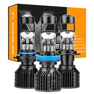 Faros Delanteros LED de Alta Calidad Directamente de Fábrica con Lente Y9 H7 <span class=keywords><strong>Modificado</strong></span>, Luz Láser de Cruce H11 9006, Faros Antiniebla - Product Image 1