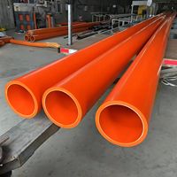 Tuyau de câblage souterrain sans tranchée résistant aux hautes températures MPP