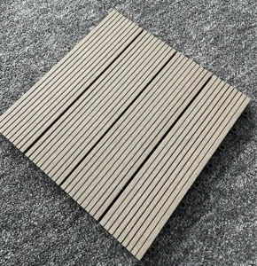 Dalles de terrasse en <span class=keywords><strong>bois</strong></span> composite WPC à clipser pour extérieur, co-extrusion, pour balcon et terrasse - Product Image 3