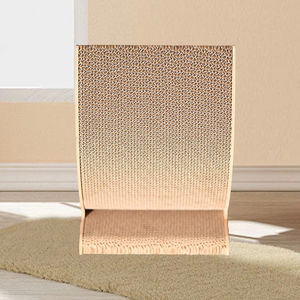 Carta ondulata a forma di luna in piedi gatto Scratcher all'ingrosso grandi giocattoli per animali domestici - Product Image 3