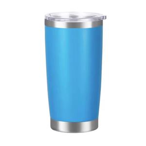 Purple Tumbler 20 Ounce Stainless Steel Insulated Double Wall Vacuum Powder Coated Matte Leak Proof <b>Cup</b> Tumble ASM25 - Product Image 6