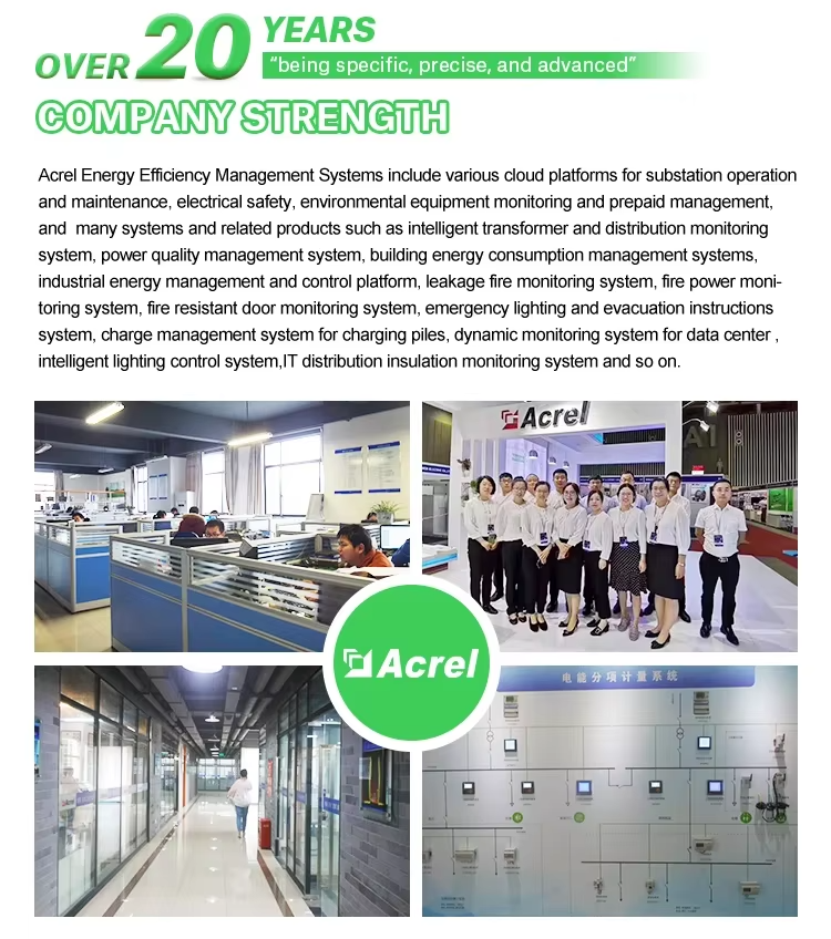 Acrel Phase Din Rail 4G IoT Energy Meter ADW300-4GHW 3*1(6)A