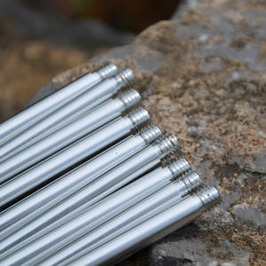 Trípode de Aleación de Aluminio de 4 Secciones para Fogatas, Soporte Portátil para Ollas, Soporte para Cocinar al Aire Libre, Opciones de Color Plateado y Negro - Product Image 3