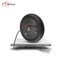 Motor de cubo de scooter eléctrico de 350W con rueda de 8,5 pulgadas para piezas de repuesto de rueda delantera Xiaomi M365 Pro