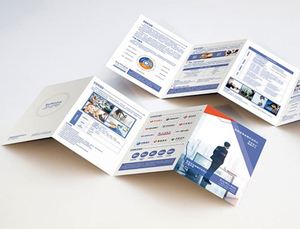 Custom Promotional A4 A5 Fold Flyer <b>Leaflet</b> Brochure Pamphlet - Product Image 3