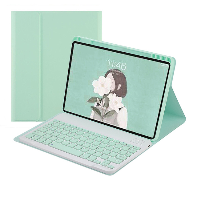 Factory Wholesale Soft Silicone 2021 11 Inch Tablet Wireless Keyboard case for Xiaomi Pad 5/5 Pro case Keyboard