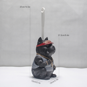 Accesorios de Baño para Decoración del Hogar a Precio de Mayoreo, Adorable Animal de Resina, American <span class=keywords><strong>Bully</strong></span>, Ecológico, Multifuncional, para Inodoro - Product Image 2
