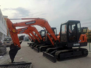 Miniexcavadora usada Doosan Dh 55, excavadora sobre orugas de 5 toneladas con componentes centrales, bomba de motor, Motor, caja de cambios, cojinete PLC - Product Image 5