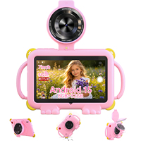 Nueva Tablet Infantil Android HD de 7 Pulgadas con Control Parental, Cámara Frontal Educativa, 8 GB de RAM, Procesador MTK, Certificación ROHS