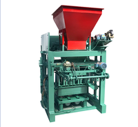 KL4-40 De Qualité Supérieure Bloc De Ciment Faisant Des Machines De Brique de Verrouillage Bloc Faisant Des Machines Presse Manuelle Brique À Vendre