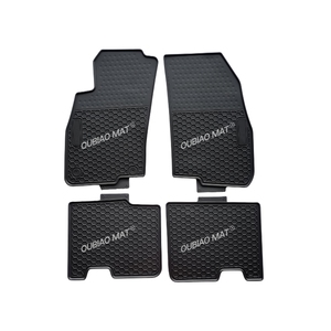 Alfombrillas de Coche de PVC de 10 mm de Grosor, Juego Completo de 4 Piezas, Aptas para <span class=keywords><strong>FIAT</strong></span> PUNTO EVO 2009, para Todo Tipo de Clima - Product Image 1