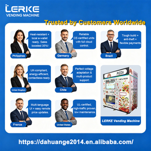 Máquina Expendedora Inteligente de Snacks las 24 Horas, Máquina Expendedora Automática de Pizza para Negocios de Pizza - Product Image 6