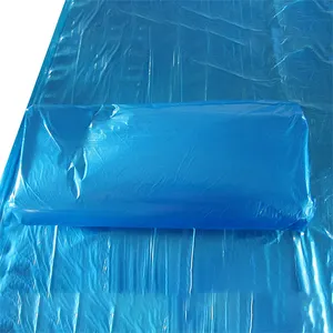 כחול מחורר פוליאתילן פלסטיק שקית חד פעמיות מכסה בננה