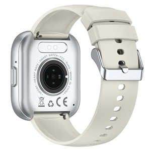 P114 Square Silicone <strong>Smart</strong> <strong>Watch</strong> Heart Rate Blood Oxygen Health Monitoring Sports For Call Source Factory - Product Image 5