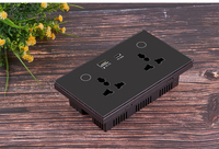 Prise intelligente universelle double Zigbee 2026 Golden Security avec chargeur USB Type C, compatible avec l'application Tuya Smart Life, Alexa et Google