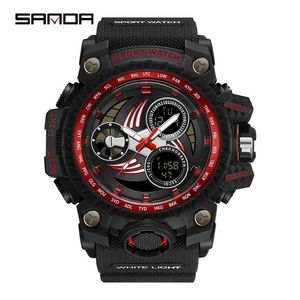 Reloj de Pulsera Analógico Digital de Moda Sanda 3155 con Modo de Alarma, Resistente al Agua, para Deportes al Aire Libre, para Hombre - Product Image 6