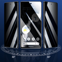 Protecteur d'écran en verre trempé 2.5D Full Glue Anti-Peeping pour téléphone portable Privacy For One plus 9 pro Screen film