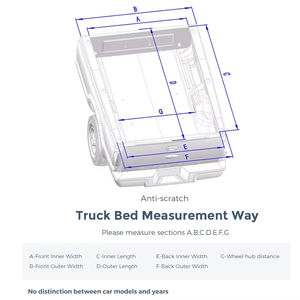 Promotion : Couvercle de benne enroulable rétractable en alliage d'aluminium T8 Pro/EVO NP300, haute qualité, étanche, avec verrouillage manuel, boîte en carton noire - Product Image 5