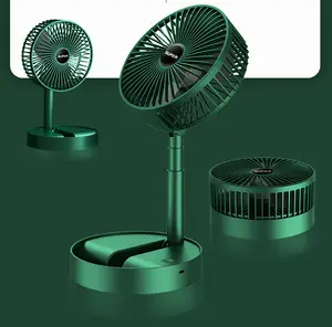 New Fashion Portable Foldable Telescopic USB Rechargeable Desk Fan Air Cooler Easy to Take up China Factory Distributor Price