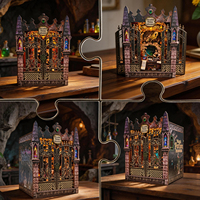 Meilleur Prix de Gros Y-TOP 2026 Nouveau Kit Éducatif DIY en Bois « Potion du Crépuscule : Régale Mystique » – Miniature 3D Maison Puzzle