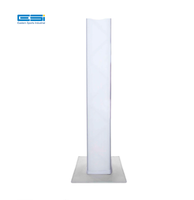 Support Totem en Aluminium ESI pour Éclairage DJ, Truss Totem Réglable en Hauteur 6,5FT, Robuste pour Projecteur Mobile avec Plaque de Base