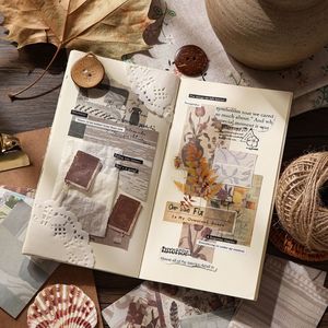 50 feuilles par paquet, papier artisanal, série Vintage Slow Living, embellissements légèrement vintage pour journalisation et scrapbooking - Product Image 2