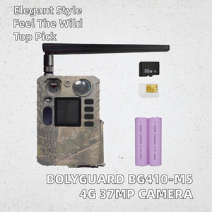 Caméra de surveillance de la faune <span class=keywords><strong>BolyGuard</strong></span> BG410-MS 4G sans fil 37MP/4K 940nm sans éclat IP66 étanche CMOS 32G SD 2.4x - Product Image 2