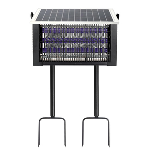 Ultraviolet Mosquito Trap <b>Lamp</b> <b>Solar</b> <b>Powered</b> LED Bug Zapper Indoor Garden Lantern Plastic Ceiling Mount IP20 Waterproof 2700K - Product Image 1