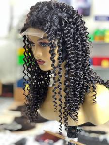 Eurosian HD Lace Frontal Perruque Bouclée Longue Durée READY SHIP Via FEDEX Double Weave Extensions Non-Remy Human Cloudyhaircollection - Product Image 3