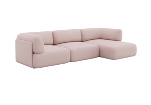 Nordic retrò divano componibile con Design creativo di ippopotamo spugna di riempimento in tessuto artificiale per soggiorno - Product Image 1