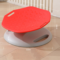 Équipement d'entraînement à l'intégration sensorielle vestibulaire pour enfants, base en ABS, chaise rotative multidimensionnelle
