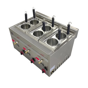 Équipement de <span class=keywords><strong>cuisine</strong></span> professionnel pour la restauration, cuisinière à gaz <span class=keywords><strong>en</strong></span> acier inoxydable pour faire bouillir des nouilles, adaptée aux cuisines d'hôtels et aux restaurants - Product Image 4