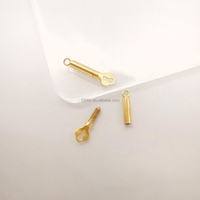 1000S Fermoirs et breloques en or jaune véritable 18K, personnalisés, en gros, pour bracelets, colliers, crochets et accessoires de chaîne, Guangdong Mould