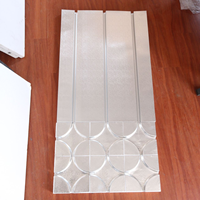 Module de chauffage au sol universel, système de chauffage au sol à sec, XPS avec plaque en aluminium, panneaux de chauffage au sol de haute qualité