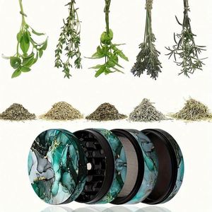 UV Printing Custom Logo Colorful Zinc Alloy <b>Herb</b> <b>Grinder</b> Creative Manual Tobacco <b>Grinder</b> Crusher - Product Image 6