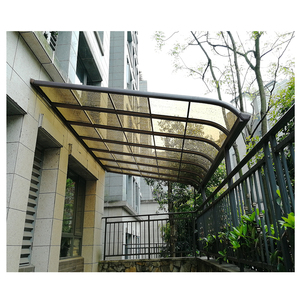 Copertura <span class=keywords><strong>per</strong></span> Patio <span class=keywords><strong>in</strong></span> Lega di Alluminio con Tetto <span class=keywords><strong>in</strong></span> <span class=keywords><strong>Policarbonato</strong></span> <span class=keywords><strong>per</strong></span> Terrazza, Veranda e Giardino - Product Image 1