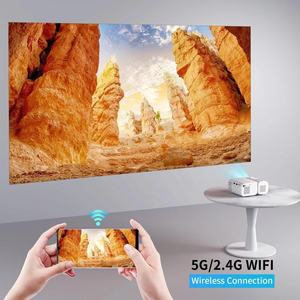 โปรเจคเตอร์พกพา C11 WiFi 5G LCD มินิบีมเมอร์ 5000 ลูเมนส์ โปรเจคเตอร์พกพาสำหรับดูหนังที่บ้าน ความละเอียด 720P สำหรับเด็ก ฉายภาพนิทาน - Product Image 5