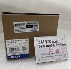 คอนโทรลเลอร์แบบตั้งโปรแกรมได้ของ Omron รุ่น CP1H-XA40DT-D - Product Image 1
