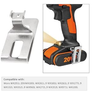 Worx WX291l Belt Buckle Set Aluminum Alloy For Belt Sander <b>Tool</b> Hook Accessories - Product Image 2