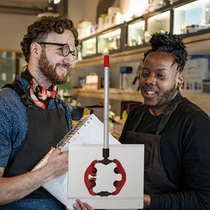 Coupe-tubes manuel rotatif de qualité industrielle E-Work ECR8, outil à main, 6-8 pouces, tubes en acier au carbone/acier inoxydable, fonte ductile - Product Image 3