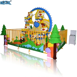 Máquina de <span class=keywords><strong>juego</strong></span> eléctrica para parque al aire libre para niños, Noria de tigre feliz - Product Image 2