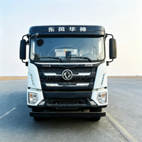 Camion benne à ordures Dongfeng 8×4 de 25 tonnes, spécial pour la collecte et le transfert de déchets avec station de compactage mobile