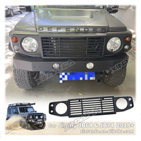 Pour Jimny Suzuki Little D Defender calandre avec lampe pour Suzuki Jimny Sierra JB74 JB64 2024 2023 2022 2021Grille Badge