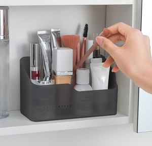 Bathroom Storage Container Storage Containers Plastic Bathroom Storage Box Cosmetic Organizer Desktop Make Up Jewelry Storage Case Makeup Container