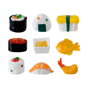 Micro Landschap Miniatuur Sets Gesimuleerde Japanse Keuken Mini Food Cafe Restaurant Kantoor Schattig Interieur Mini Hars Ornamenten - Product Image 5
