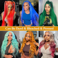 XBL Blonde #613 Extensions de cheveux brésiliens vierge birmane Remy vrais cheveux naturels vague de corps Style droit