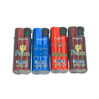 Briquet à coque épaisse en fer métallique avec caractéristiques coupe-vent et anti-explosion Logo personnalisé Conception publicitaire gravée au laser